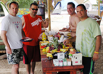 Weekend Getaway Lunch Spread - Gourmet Meals