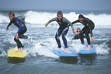 Group surf lessons